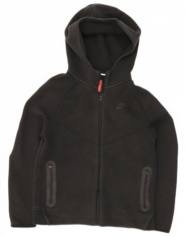 Nike Boys Zip pulover s kapuljačom 13-14 godina XL crni pamuk