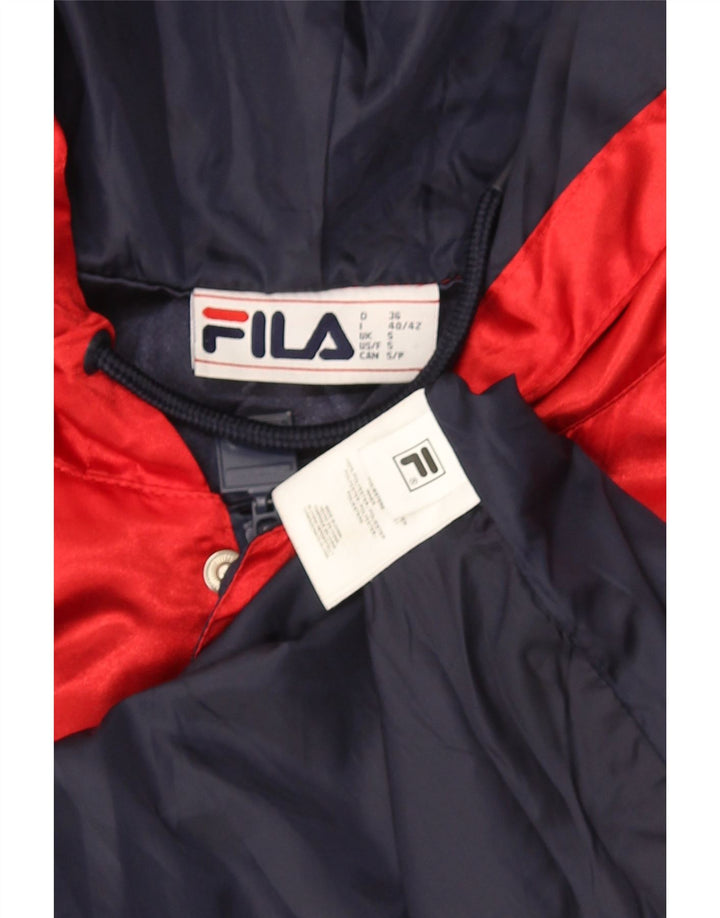 Fila muški baloner s kapuljačom UK 36 mali tamnoplavi poliester