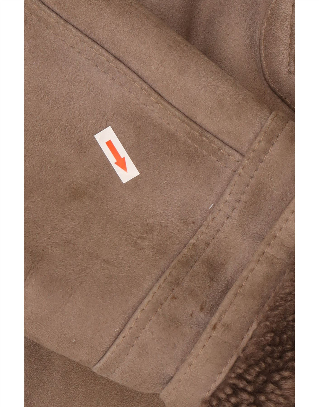 Vintage ženski preveliki kaput od šišmiša IT 46 Large Gray Shearling