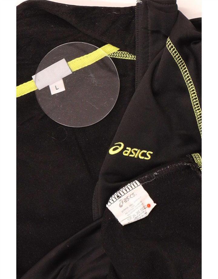 Asics ženska gornja jakna za trenirku UK 14 veliki crni poliester