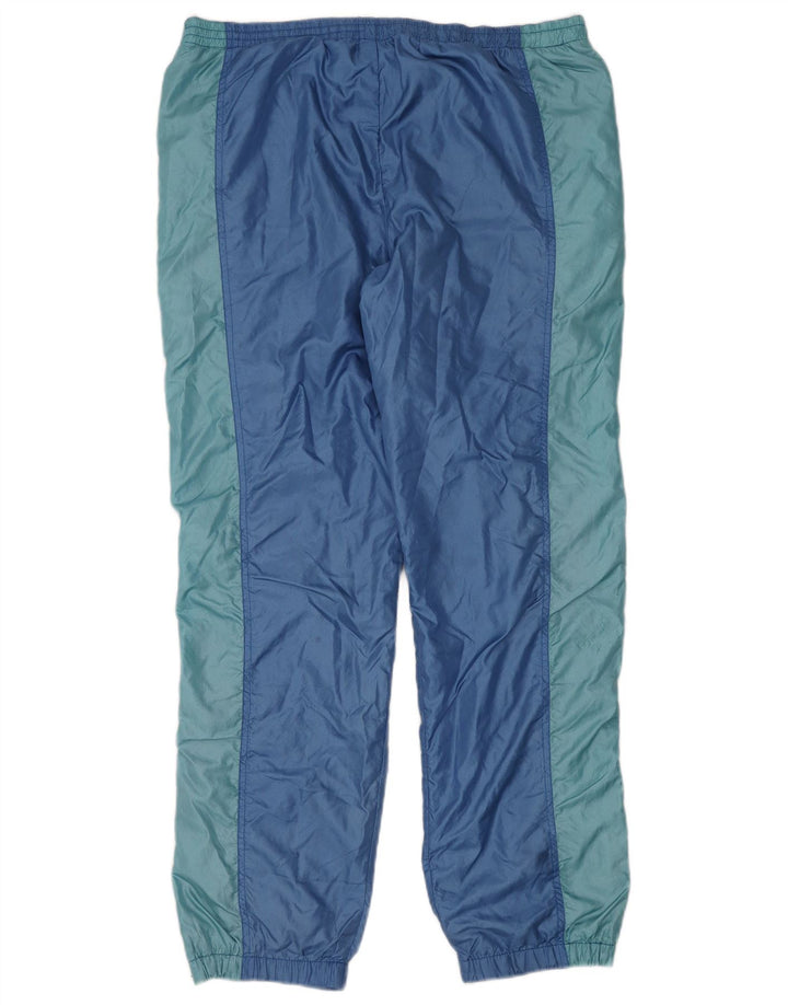 Erima muške trenirke Hlače Joggers Large Blue Colourblock Poliamid