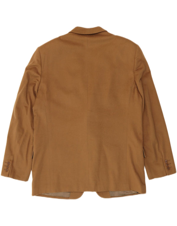 UNGARO Muška klasična jakna s 2 gumba IT 54 2XL smeđa djevičanska vuna