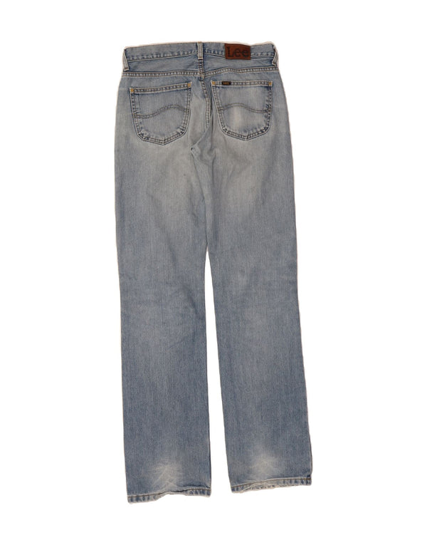 LEE Mens Seattle Straight Jeans W32 L36 Blue Cotton