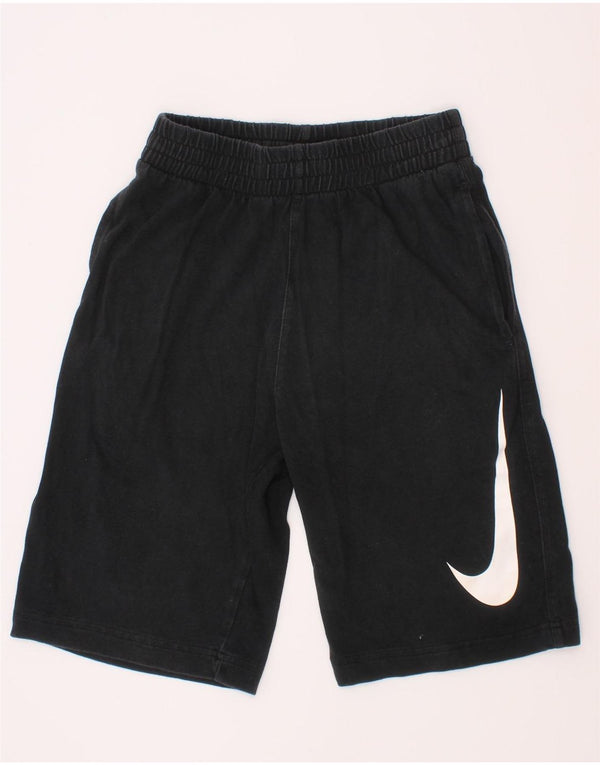 Nike Boys Graphic Sport Shorts 8-9 Years Small Black Pamuk