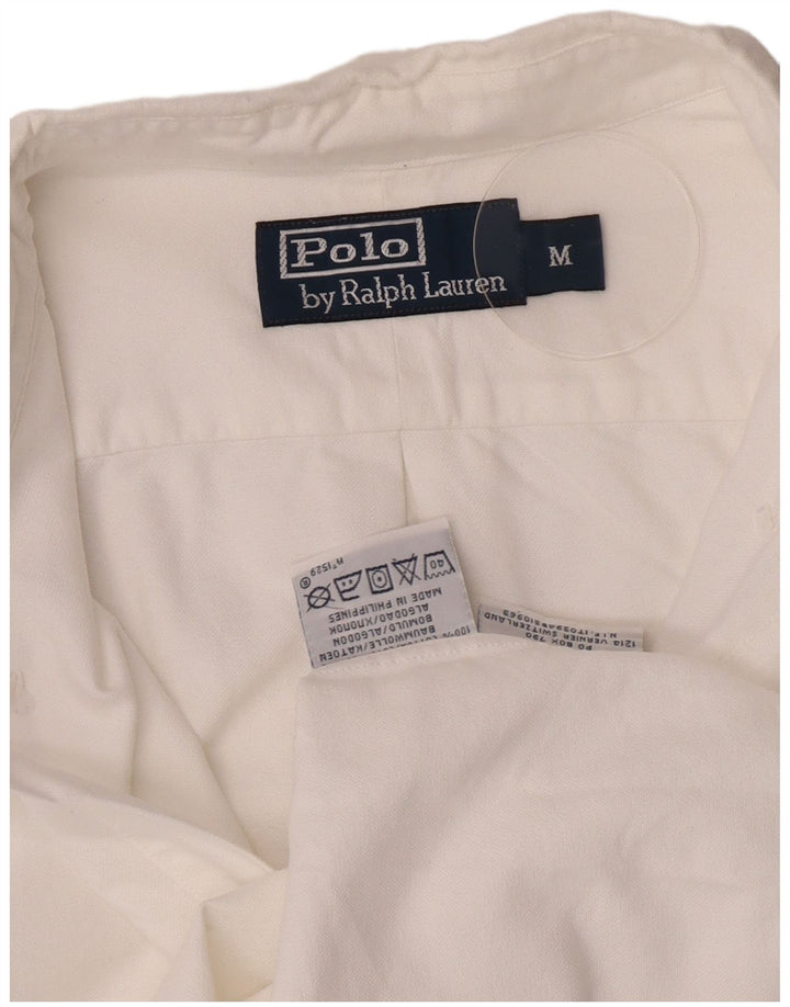 Polo Ralph Lauren muška pulover košulja srednje veličine, bijeli pamuk