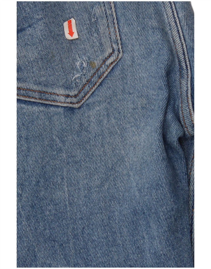 ZARA ženske kratke uske traperice EU 40 Srednje W30 L26 plavi pamuk