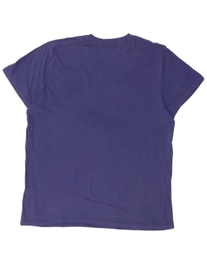 VANS muška majica kratkih rukava prilagođenog kroja XL, plavi pamuk