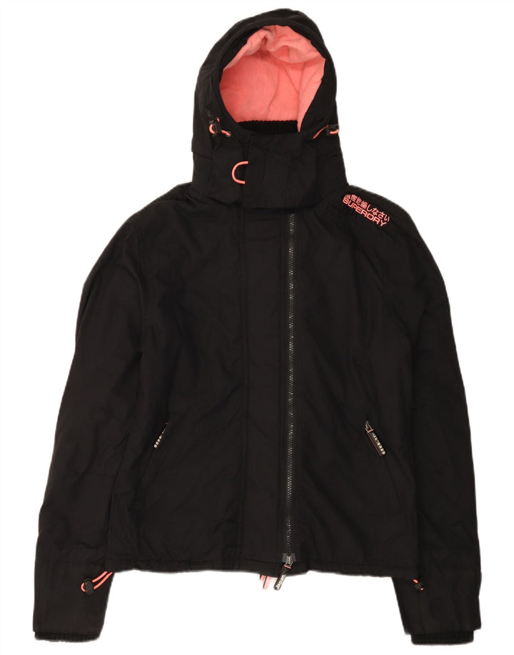 Superdry ženska jakna s vjetrovkom UK 14 srednje crna