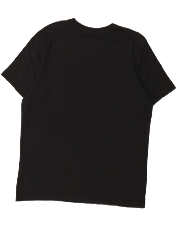 Nike Dri Fit Graphic T-Shirt Top srednje crni pamuk
