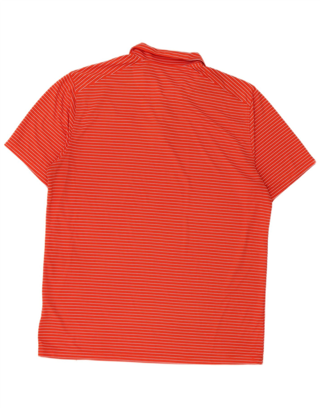 Nike muška Dri Fit polo majica s velikim narančastim prugama od poliestera