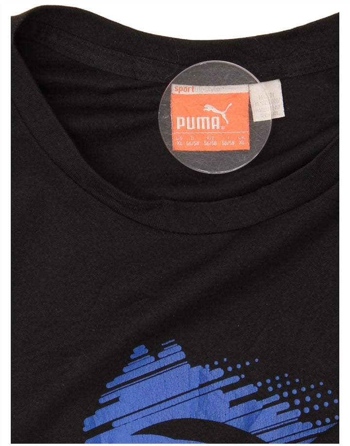 PUMA muška majica s grafičkim motivima XL crna
