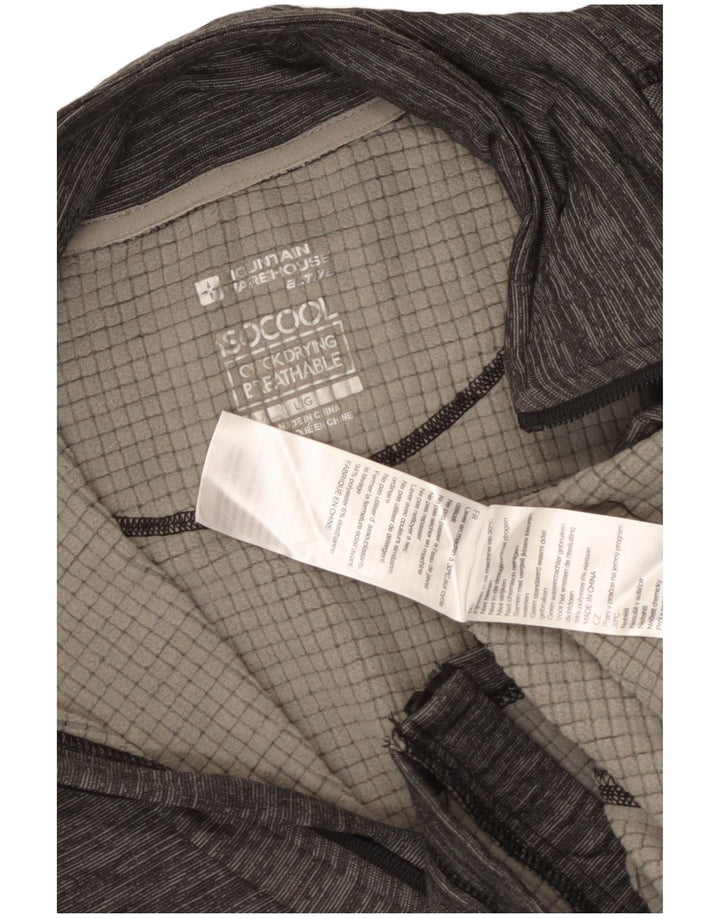 Mountain Warehouse Muška IsoCool gornja jakna od trenirke Veliki sivi poliester