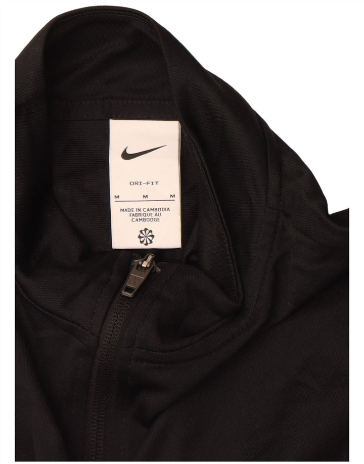 Nike ženska gornja jakna za trenirku Dri Fit UK 14 srednji crni poliester