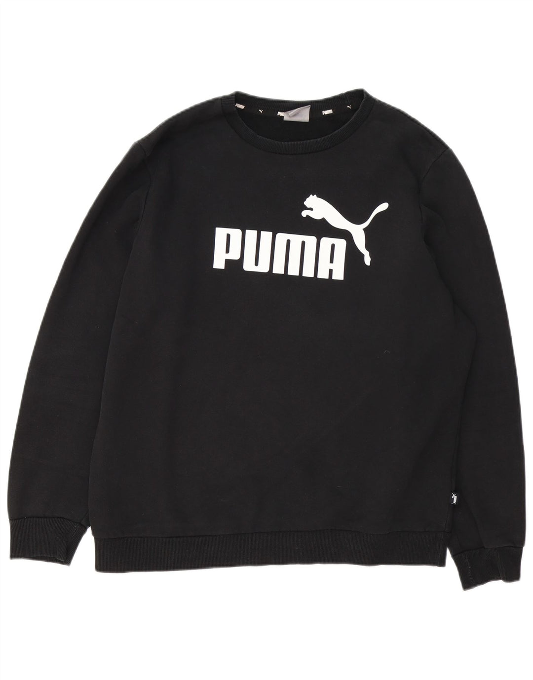 Puma muška majica s grafičkim motivima, veliki crni pamuk