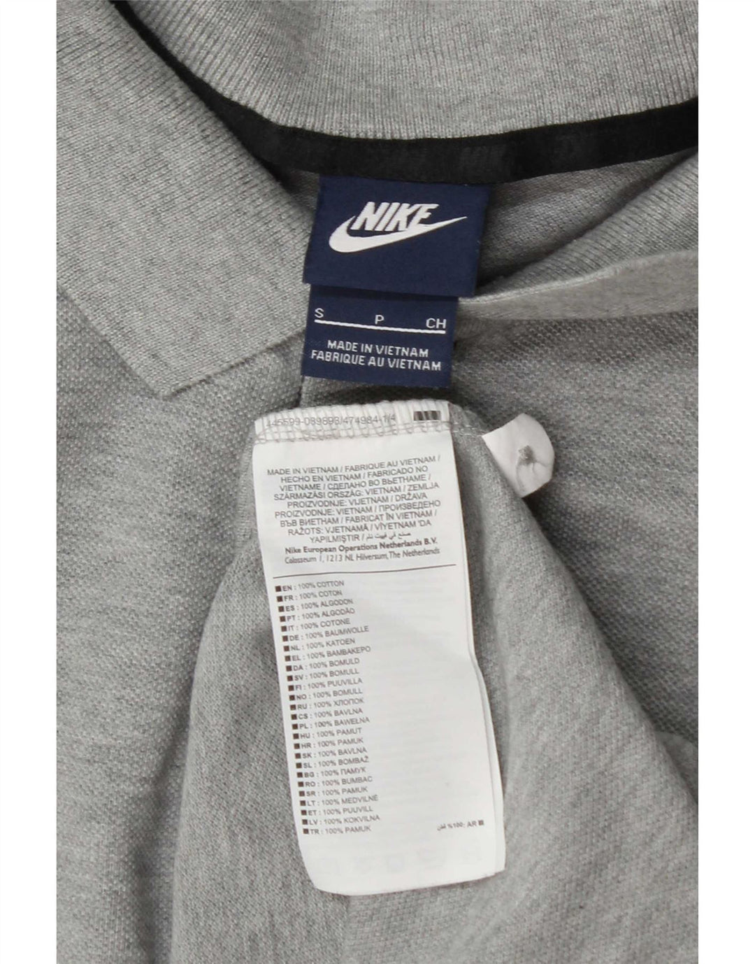 Nike muška polo majica mala siva pamučna