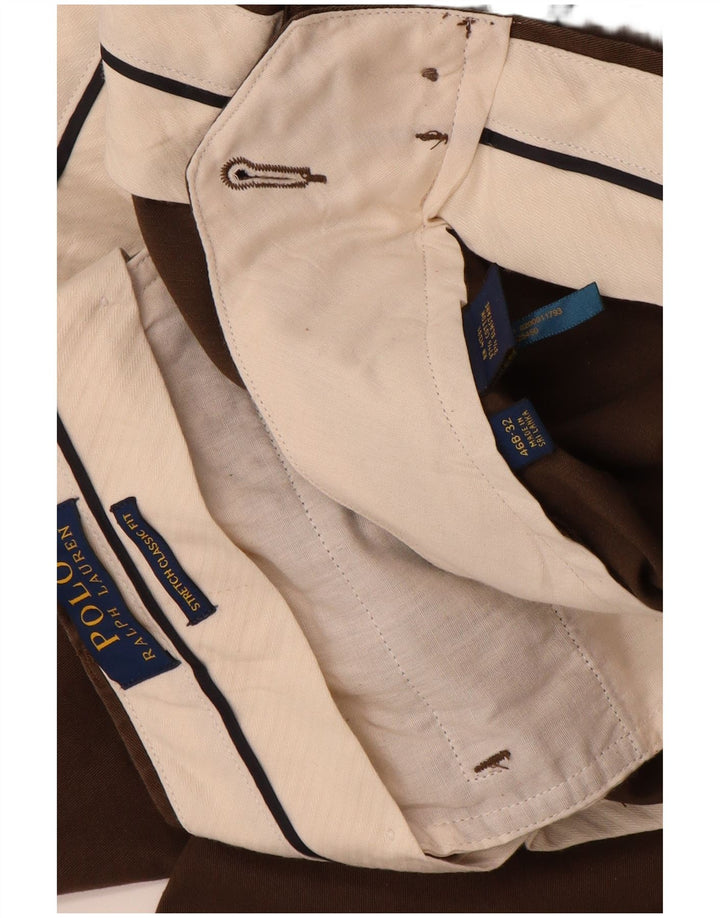 POLO RALPH LAUREN Muške klasične chino hlače W46 L32 smeđe