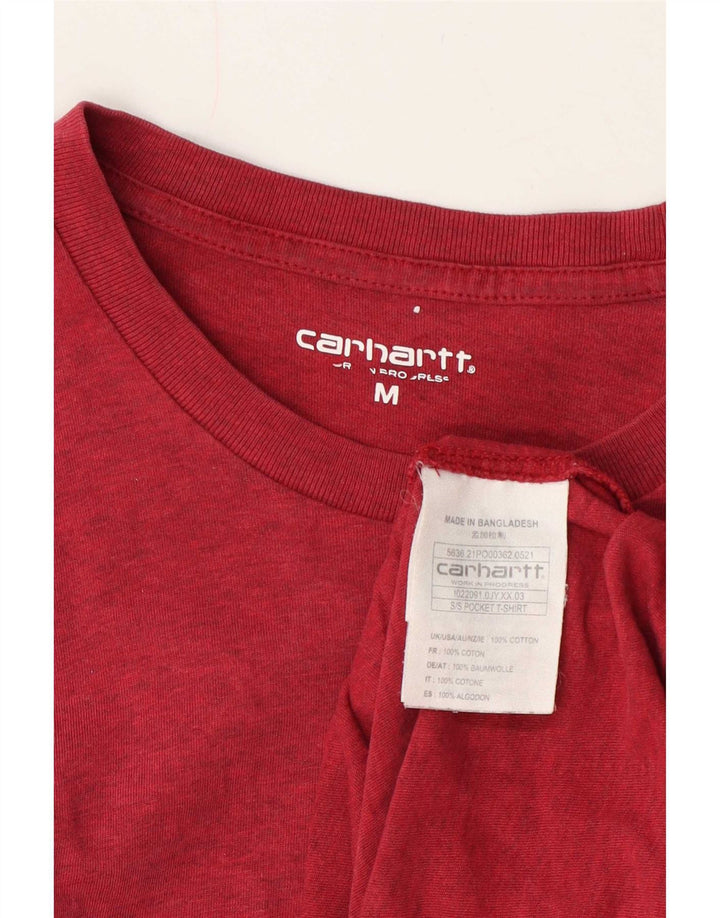 Carhartt muška majica kratkih rukava Srednje crveni flekasti pamuk