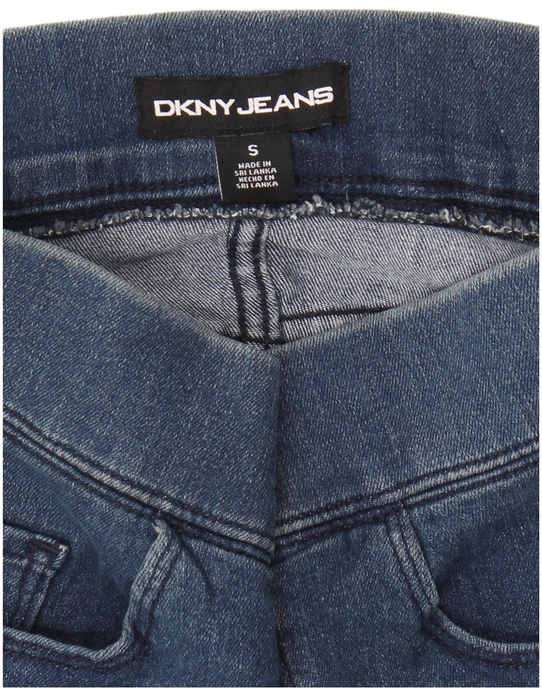 DKNY Ženske traper kratke hlače male W30 plave