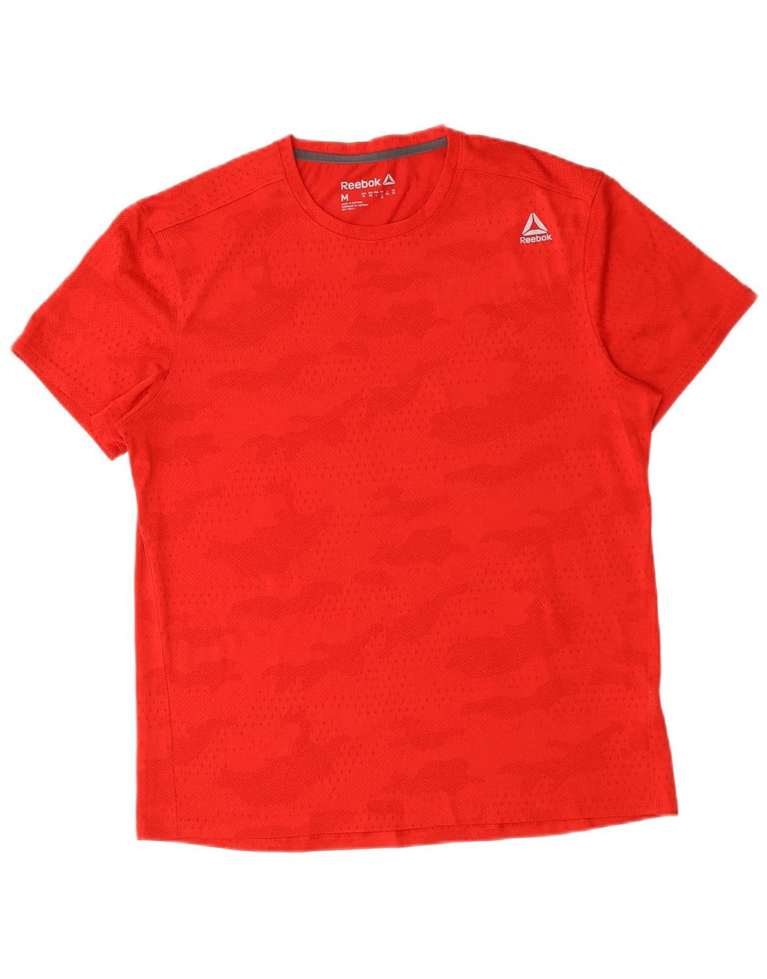 Reebok muška majica kratkih rukava Medium Red Camouflage Poliester