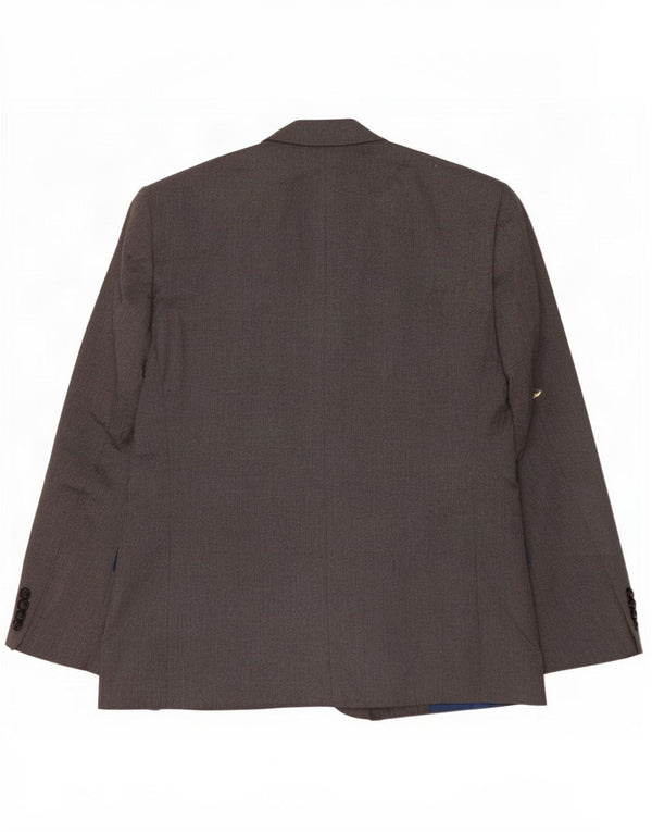 Marks & Spencer muška kratka jakna s 2 gumba UK 44 XL sivi poliester