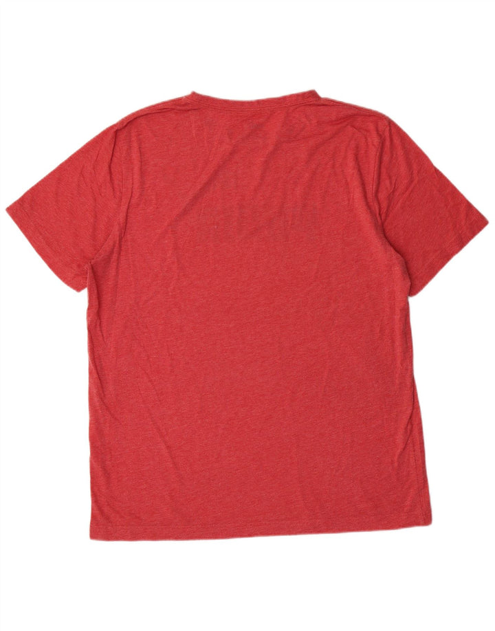 Puma muška velika ružičasta majica s grafičkim motivima