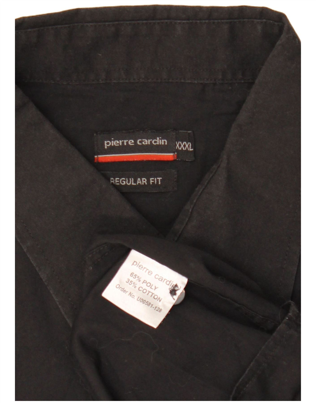 Pierre Cardin muška majica kratkih rukava standardnog kroja 3XL crni poliester