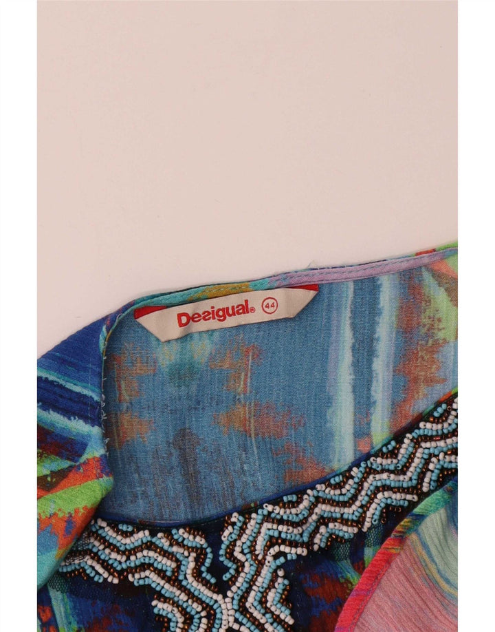 Desigual ženska šator haljina s apstraktnim uzorkom EU 44 XL Višebojna