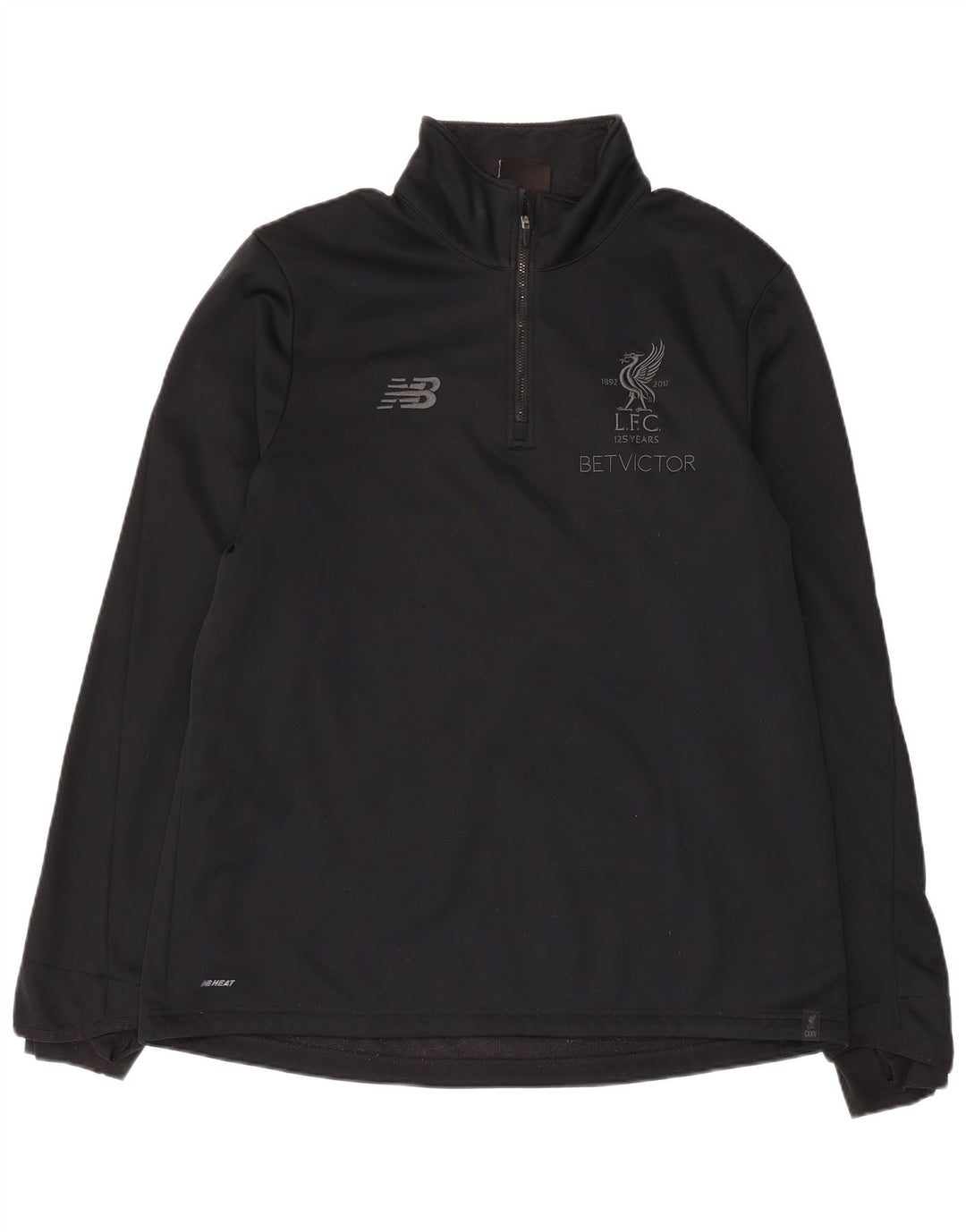 New Balance muška trenirka Liverpool s patentnim izrezom Top XL crna