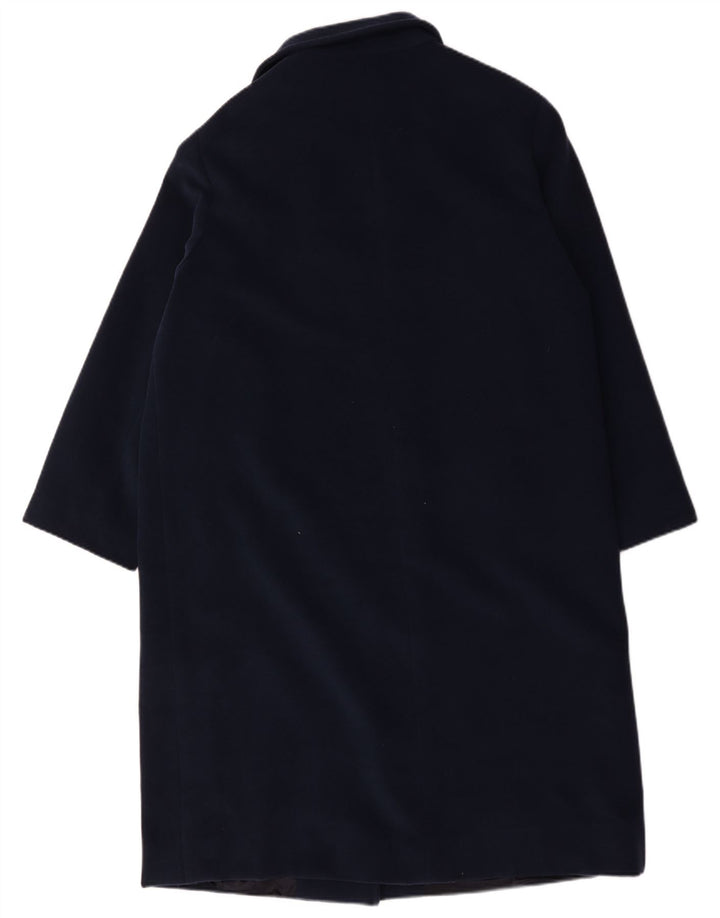 Vintage ženski kaput IT 48 XL tamnoplava vuna