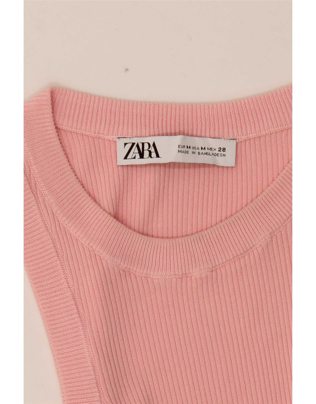 Zara ženski prsluk UK 12 srednje ružičasta