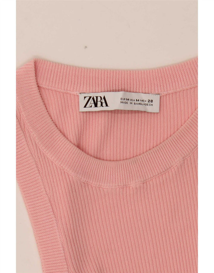 Zara ženski prsluk UK 12 srednje ružičasta