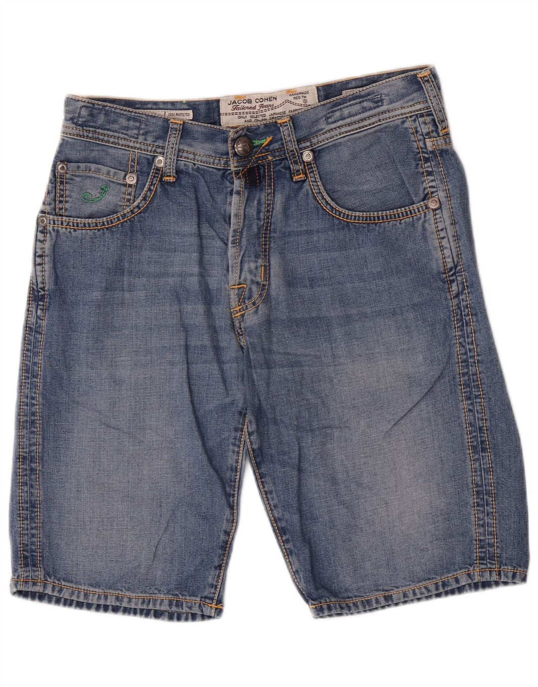 Jack & Jones muške obične traper kratke hlače W32 srednje plavi pamuk