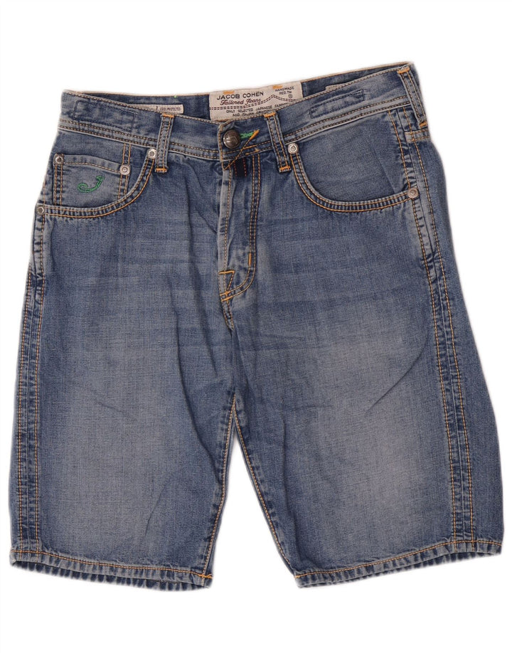 Jack & Jones muške obične traper kratke hlače W32 srednje plavi pamuk