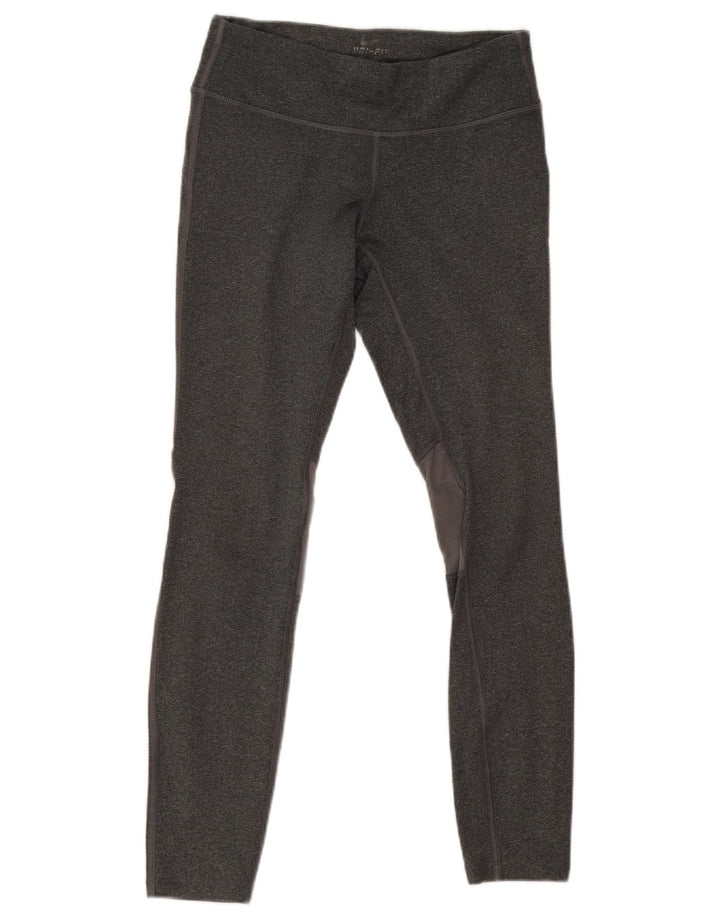 Nike Ženske Dri Fit Crop Leggings UK 8 Mali sivi poliester