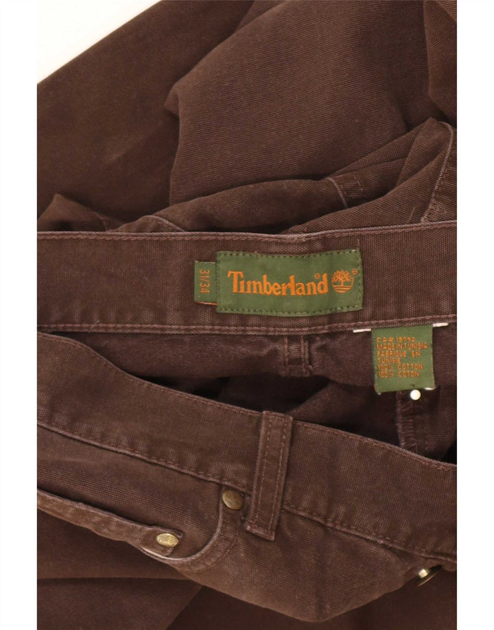 Timberland muške ravne traperice W31 L31 smeđi pamuk