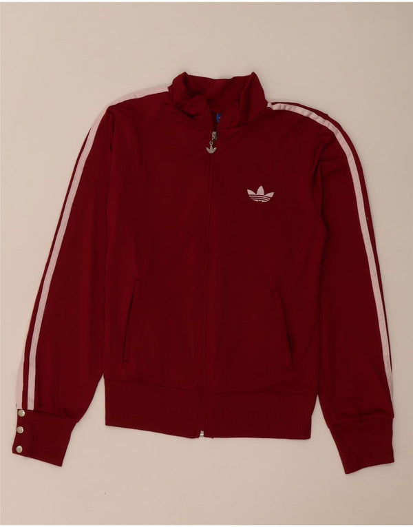 Adidas Boys Graphic Trenirka Gornja jakna 11-12 godina XL Bordo pamuk