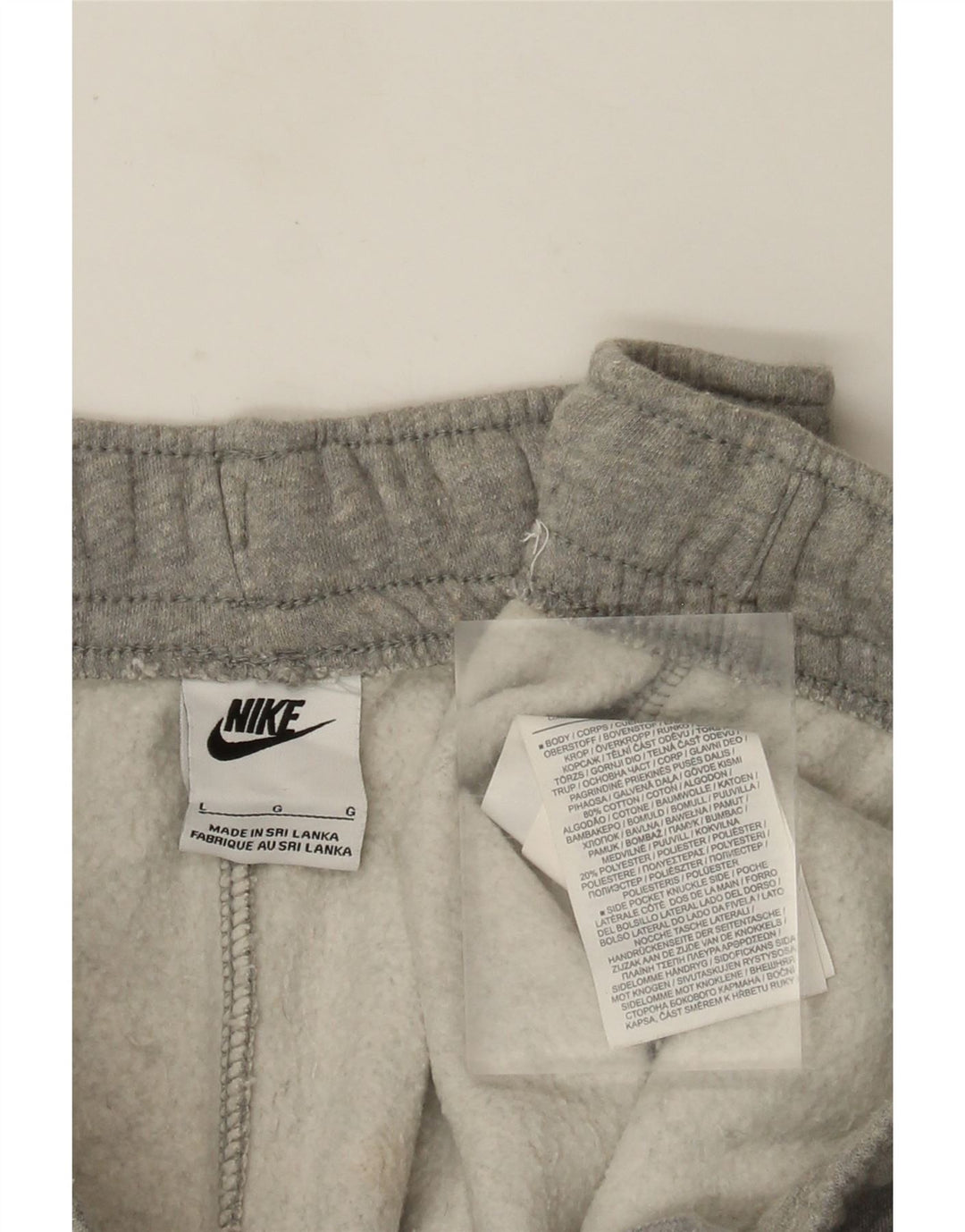 Nike muške hlače za trenirku, veliki sivi flekasti pamuk