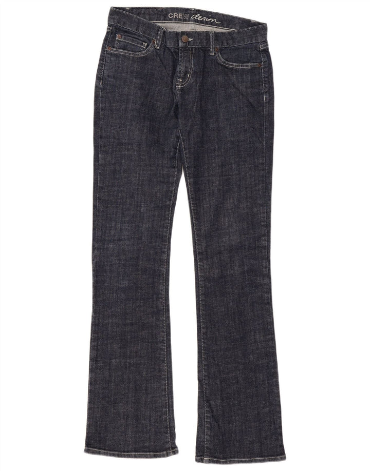 Crew Clothing Ženske Bootcut traperice W30 L34 tamnoplavi pamuk