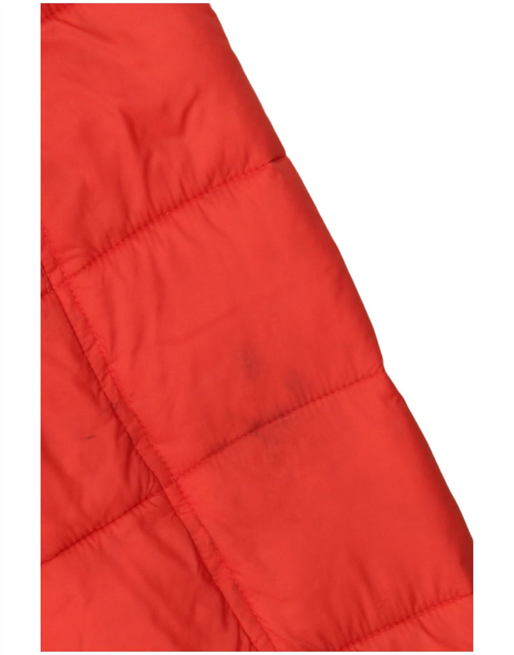 WHITE STUFF Ženska podstavljena jakna UK 12 Srednje crveni najlon