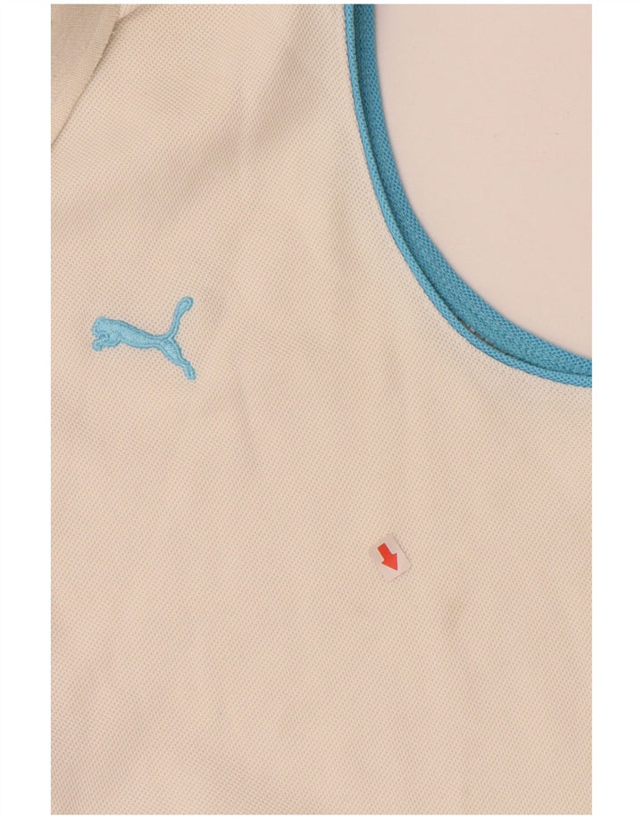 PUMA ženska polo majica bez rukava UK 14 srednje bijele boje