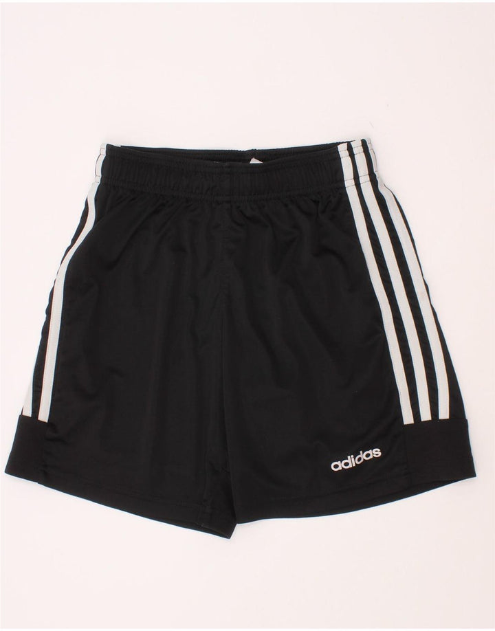 Adidas kratke sportske hlače za dječake 11-12 godina, crni poliester