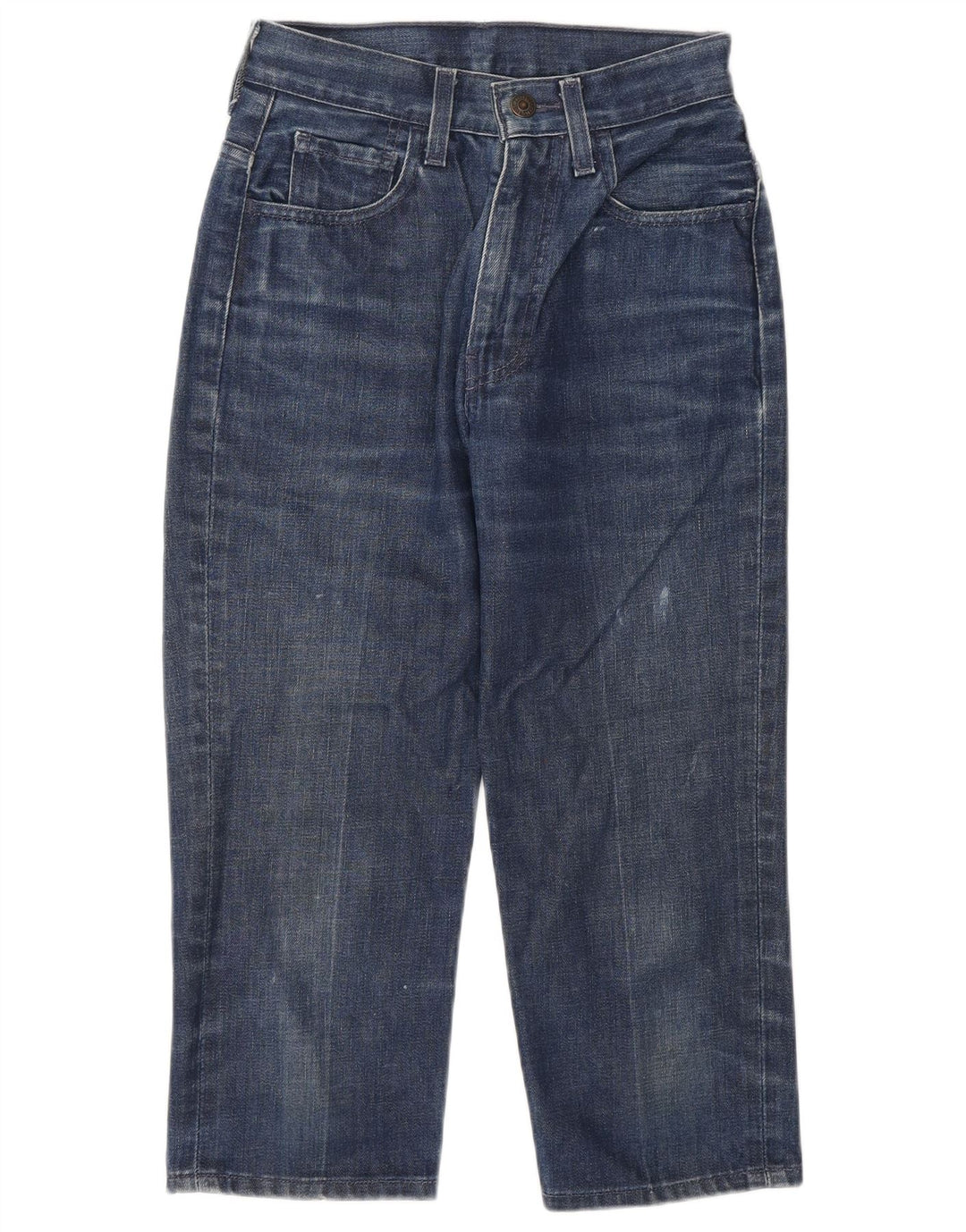 Levi's ženske kapri traperice W25 L20 plavi pamuk