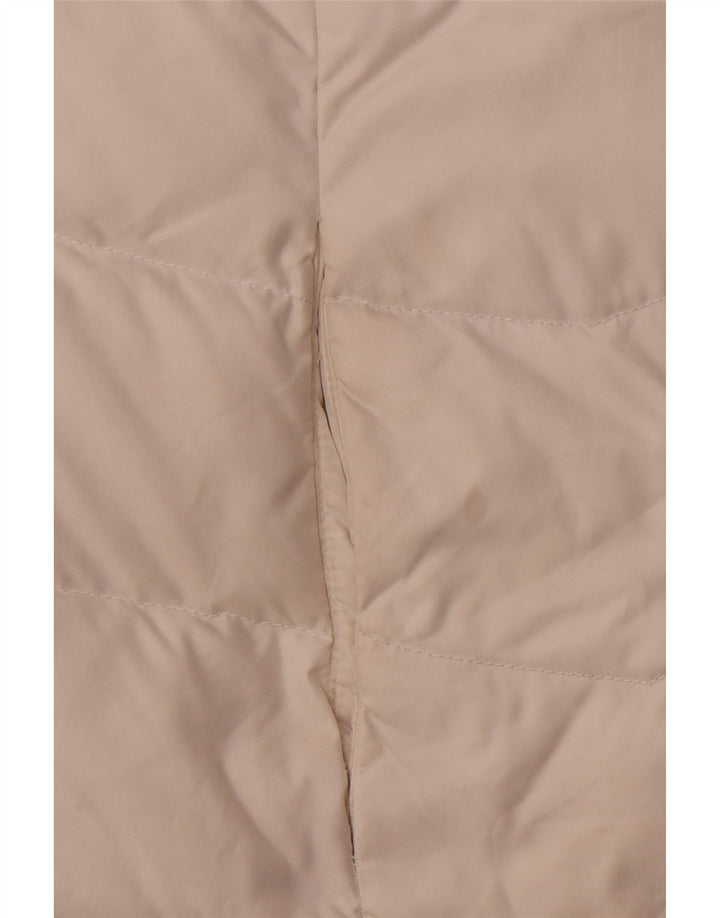 TOMMY HILFIGER Ženska podstavljena jakna s kapuljačom UK 12 Srednje bijeli poliester