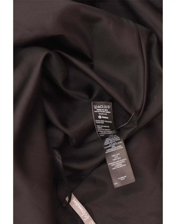 Marks & Spencer ženska pencil suknja UK 14 Large W32 crni poliester