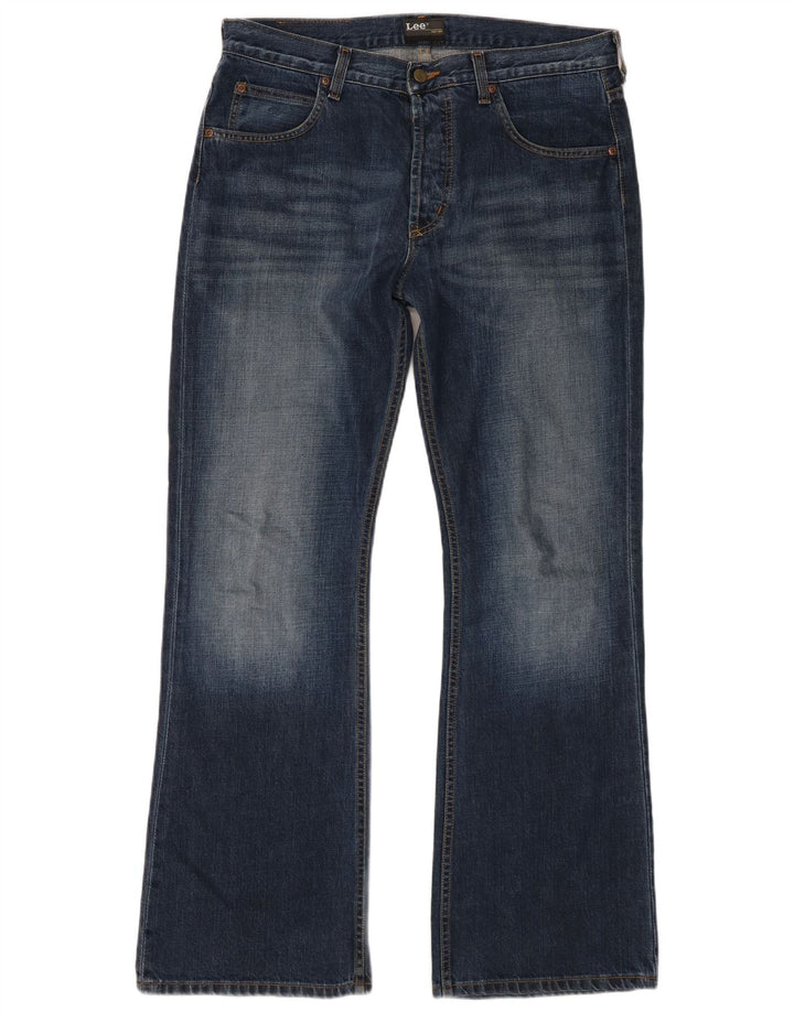 Lee Mens Denver Bootcut traperice W36 L32 tamnoplavi pamuk