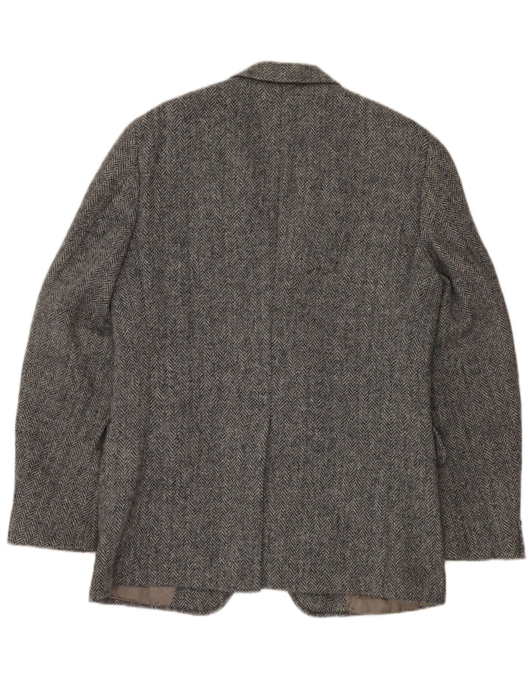 J.S.A. BANK Muška jakna sa 2 gumba UK 38 srednje siva vuna riblja kost