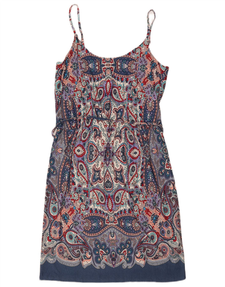 OASIS Womens Sundress UK 12 Medium Multicoloured Paisley Viscose