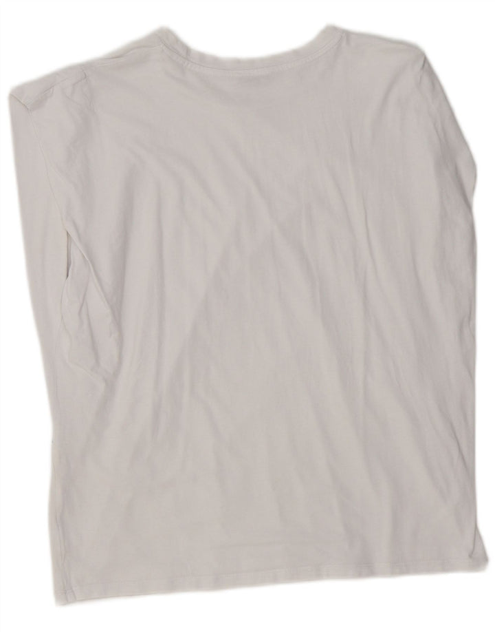 Zara ženska prevelika majica kratkih rukava UK 10 Small White
