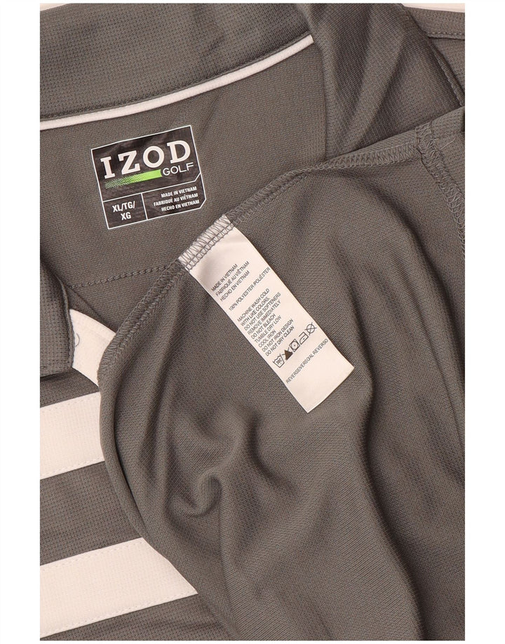 IZOD ženska polo majica bez rukava UK 18 XL sivi poliester u boji