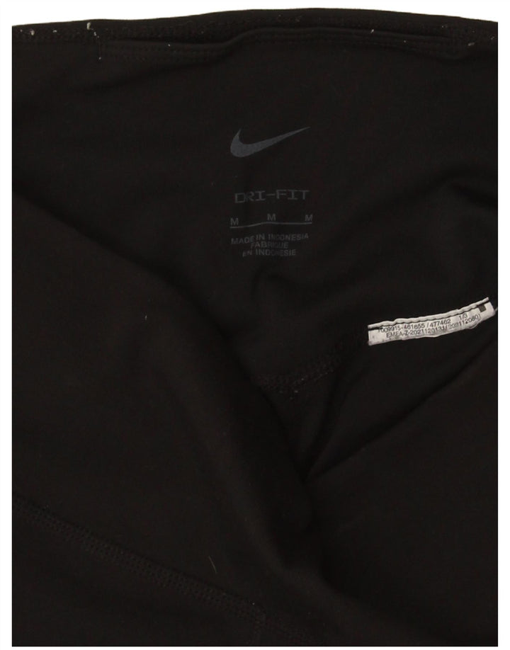 Nike ženske Dri Fit tajice UK 12 srednje crne